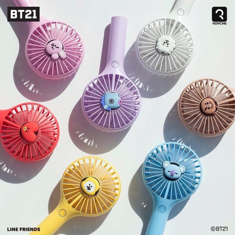 BT21 ミニ扇風機