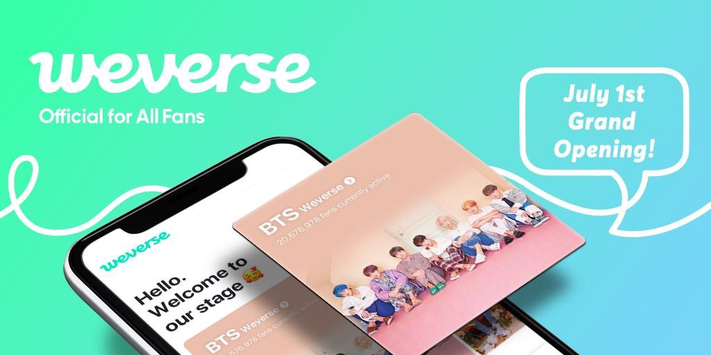 BTS公式ファンコミュニティ BTS Weverseがオープン！登録方法・内容・アプリの使い方 | BTS123 【防弾少年団情報サイト】