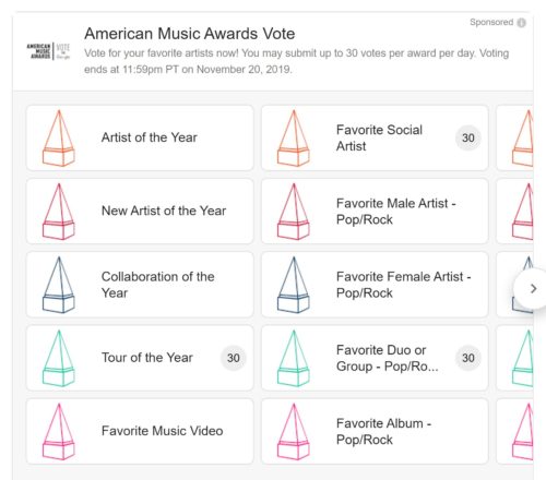 AMAs vote 投票方法