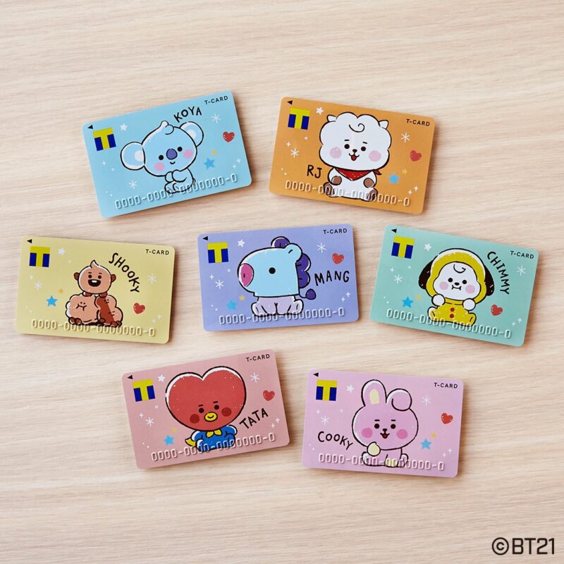 BT21　ベビー　Tカード